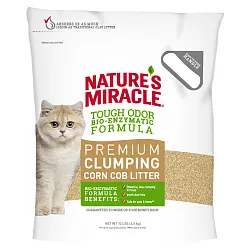 Наполнитель кукурузный Nature's Miracle Premium Natural Care для кошачьего туалета комкующийся 4,5 кг (10 л) СКИДКА 40%