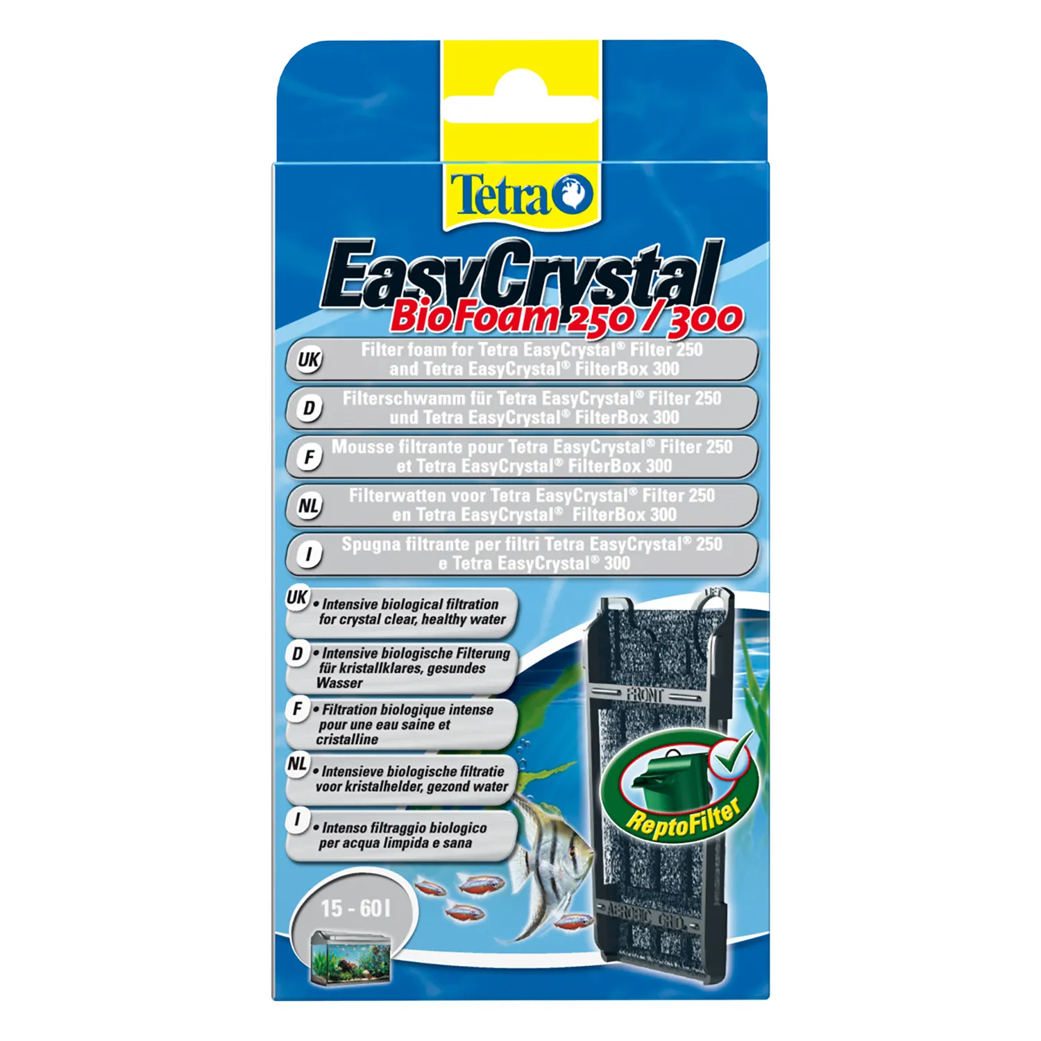 Tetra FB 250/300 био-губка для внутренних фильтров EasyCrystal 250/300 СКИДКА 30%