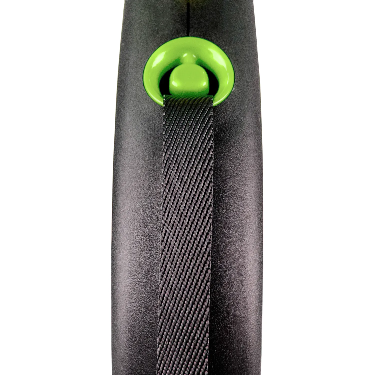 flexi рулетка Black Design L (до 50 кг) 5 м лента черный/зеленый