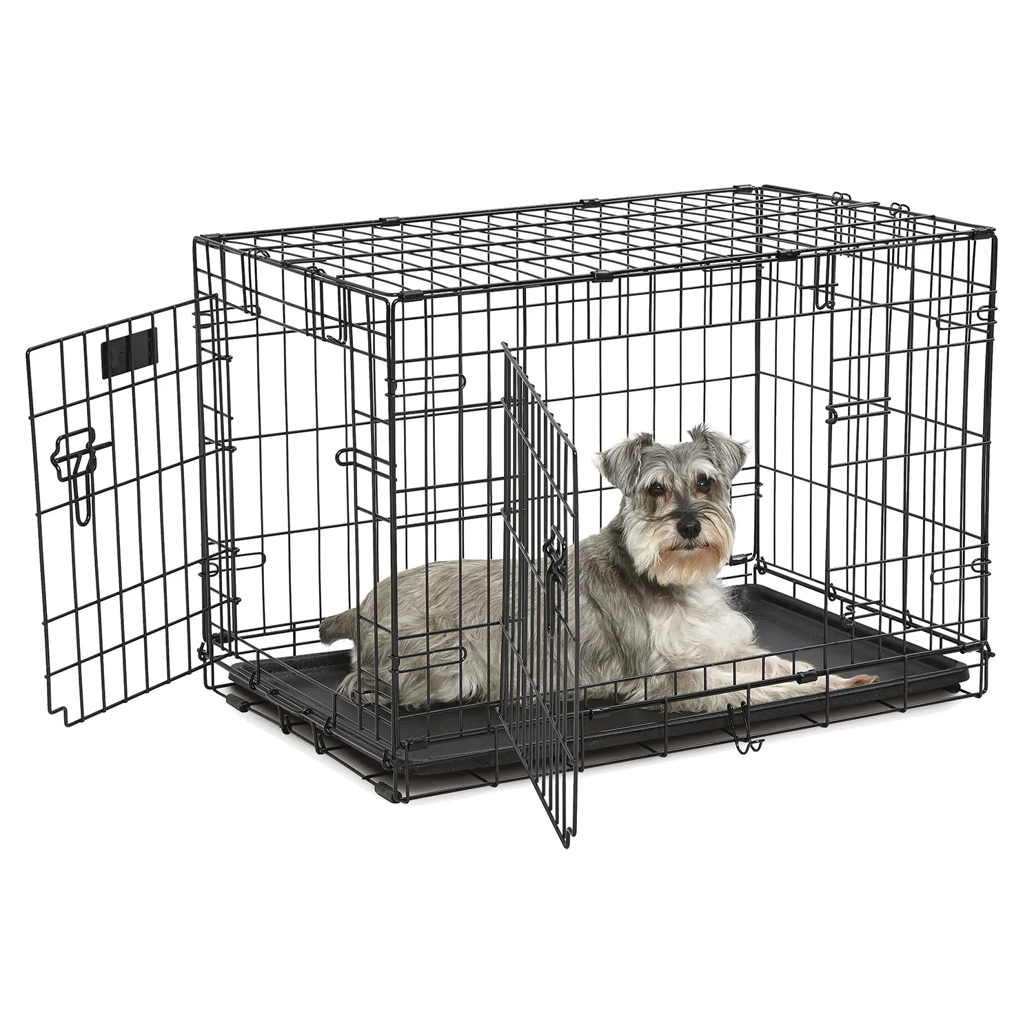 Клетка MidWest Contour для собак 78х49х54,5h см, 2 двери – купить товары  для домашних животных в интернет магазине Valta