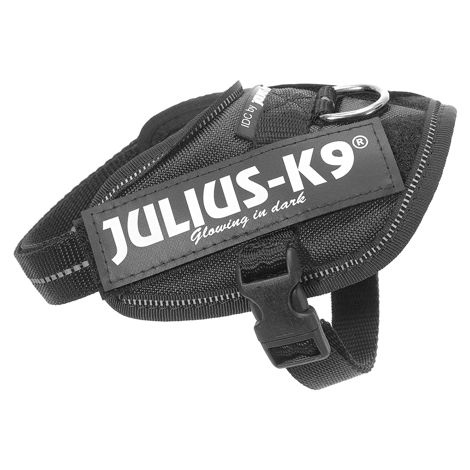JULIUS-K9 шлейка для собак IDC®-Powerharness 3 (82-115см/ 40-70кг), черный