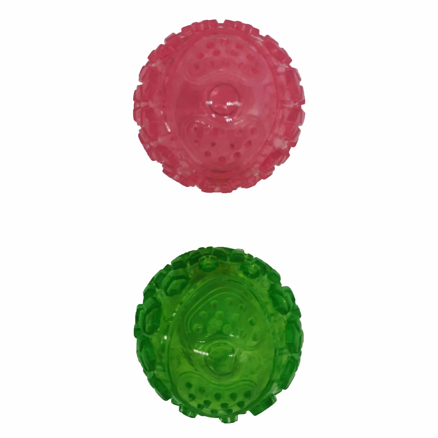 Игрушка Petpark для собак Мяч дентальный с пищалкой 6 см, цвет в ассортименте