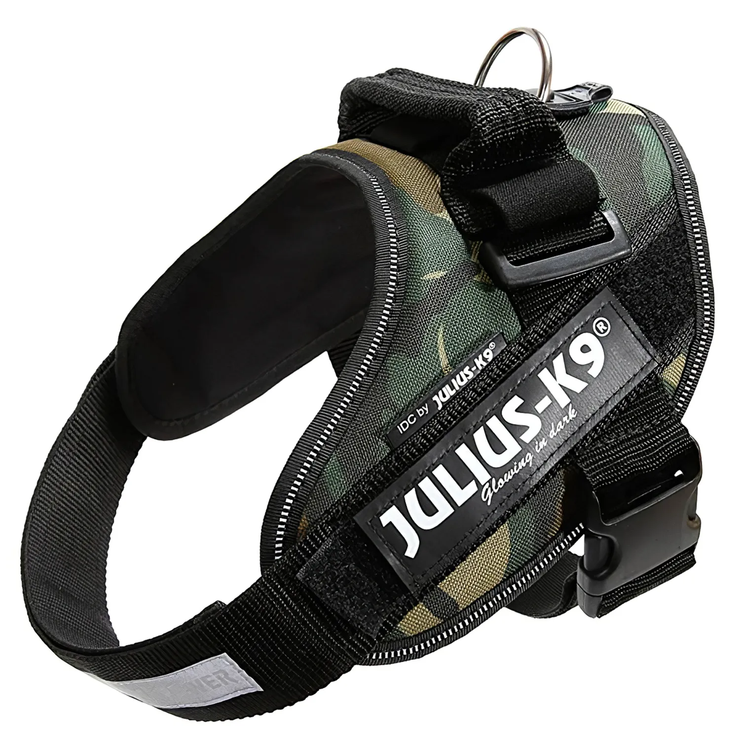 JULIUS-K9 шлейка для собак IDC®-Powerharness 3 (82-115см/ 40-70кг), камуфляж