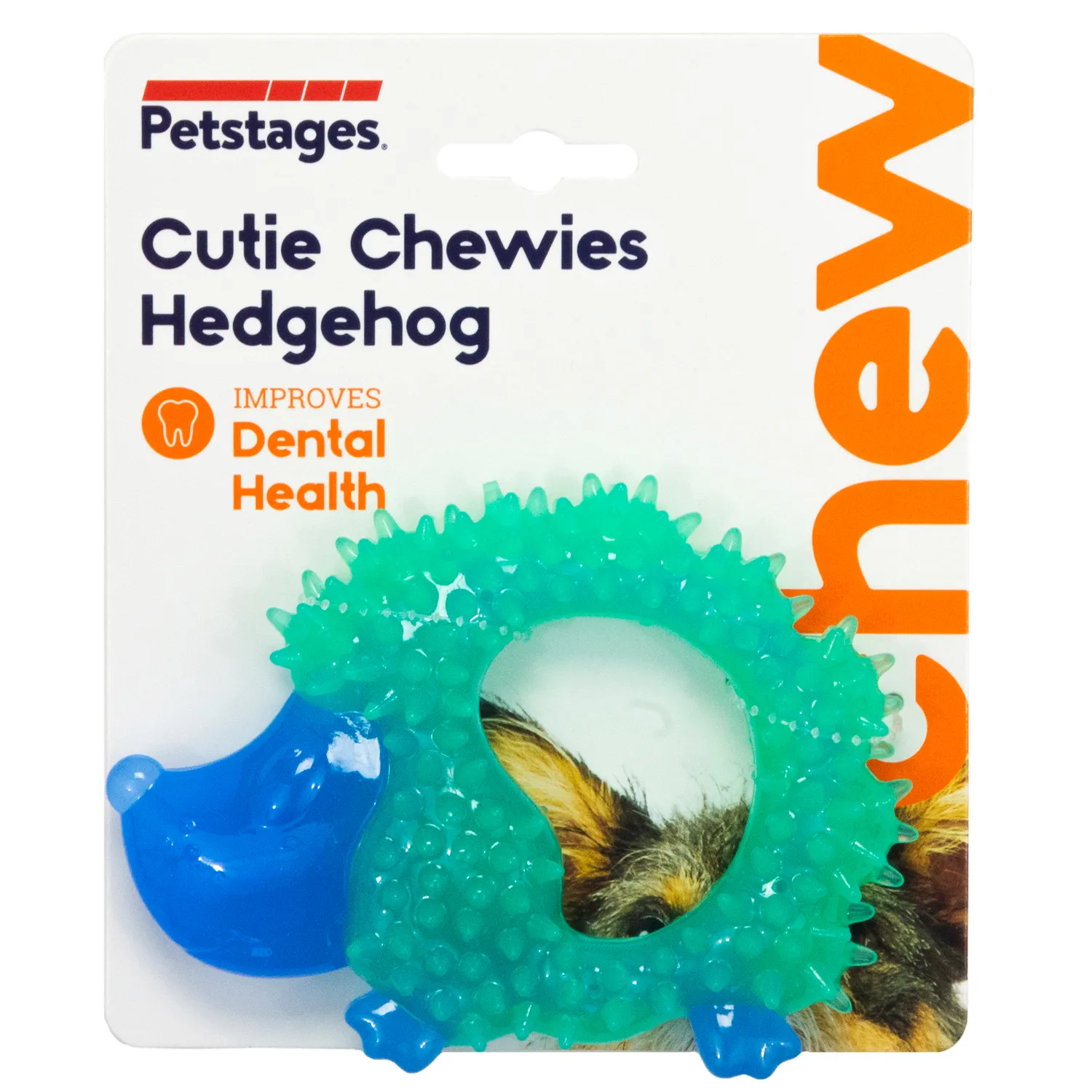 Petstages игрушка для собак Mini "ОРКА ёжик" 12 см