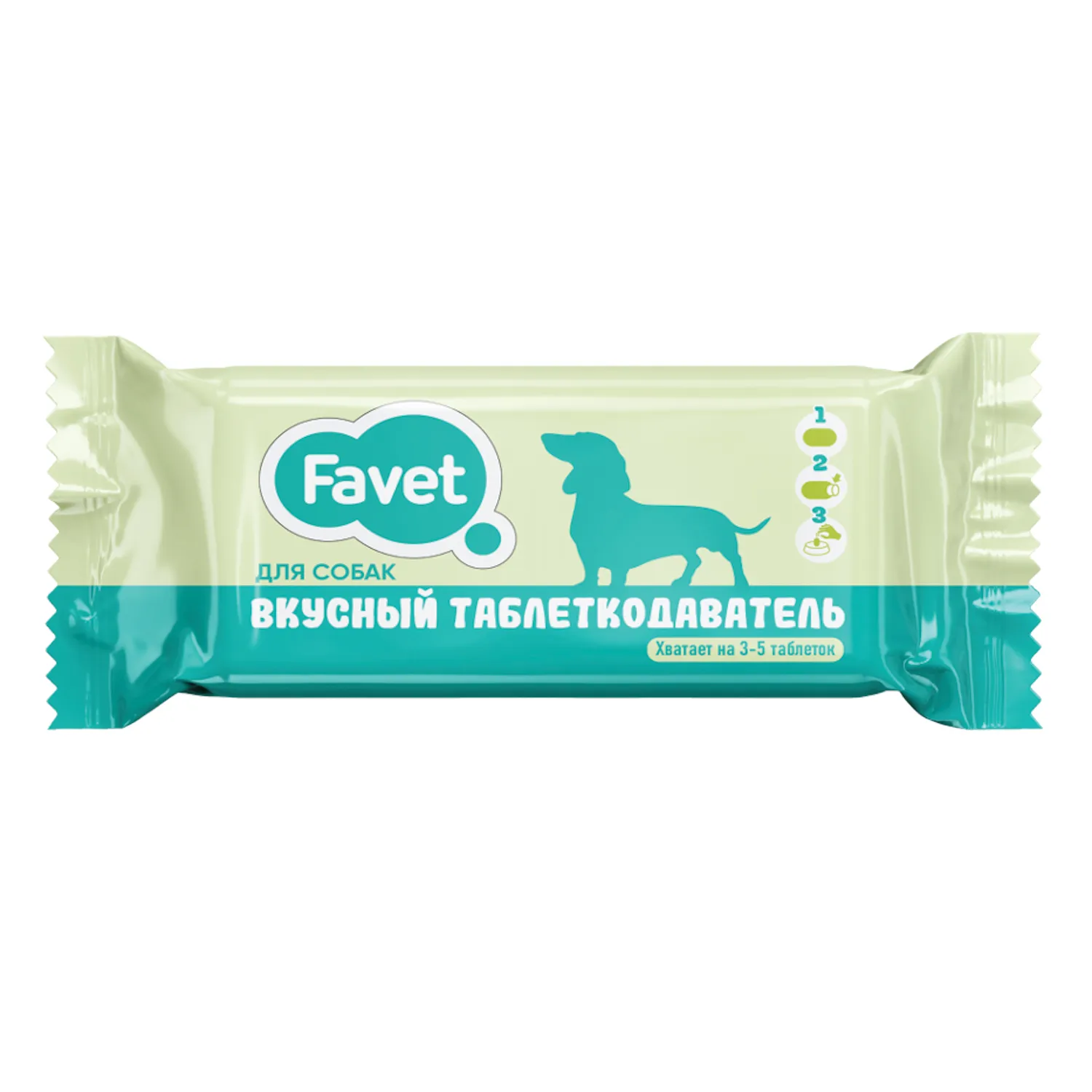 Favet Вкусный таблеткодаватель для собак, 1 шт.