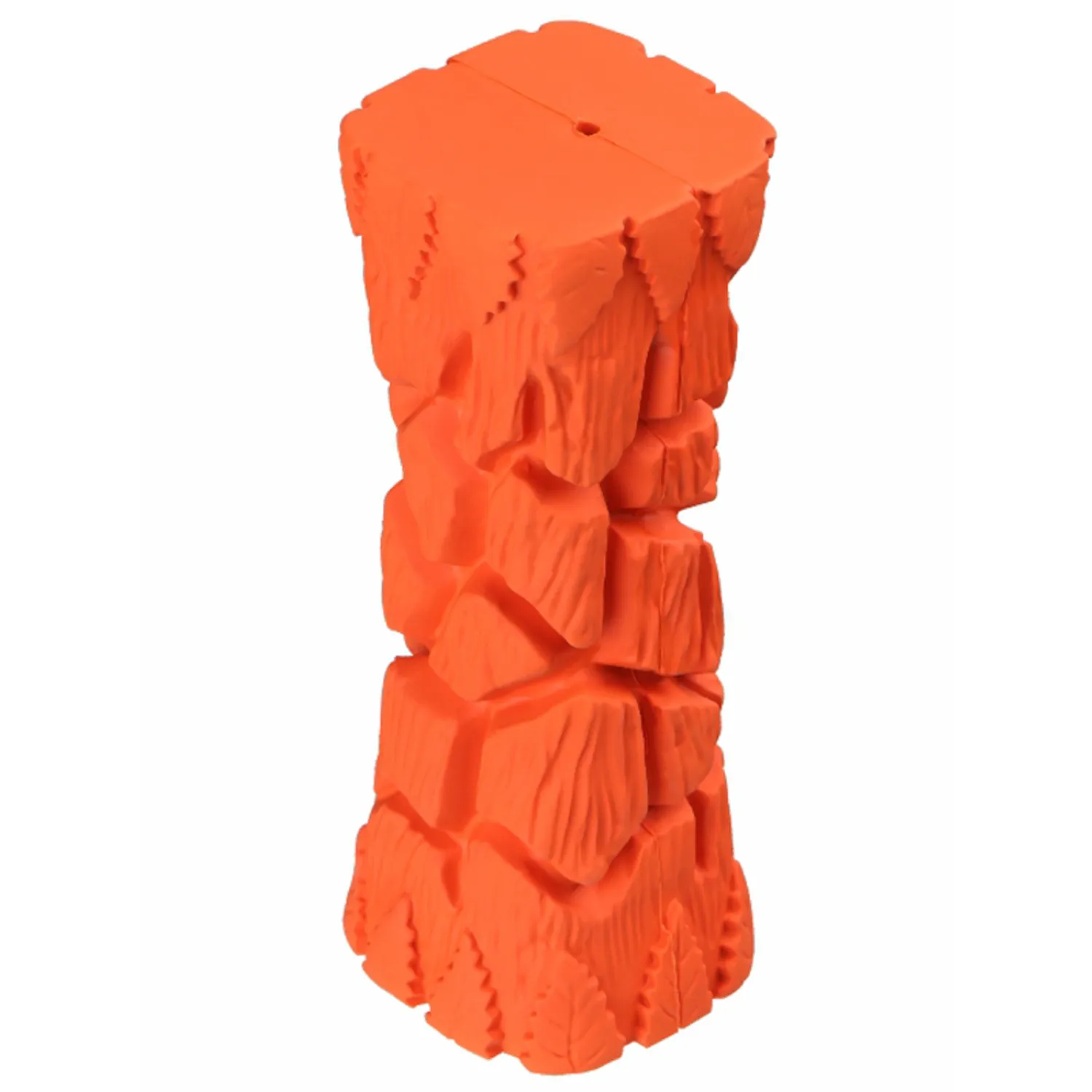 Игрушка Mr.Kranch для собак Палочка с пищалкой 16 см оранжевая с ароматом бекона