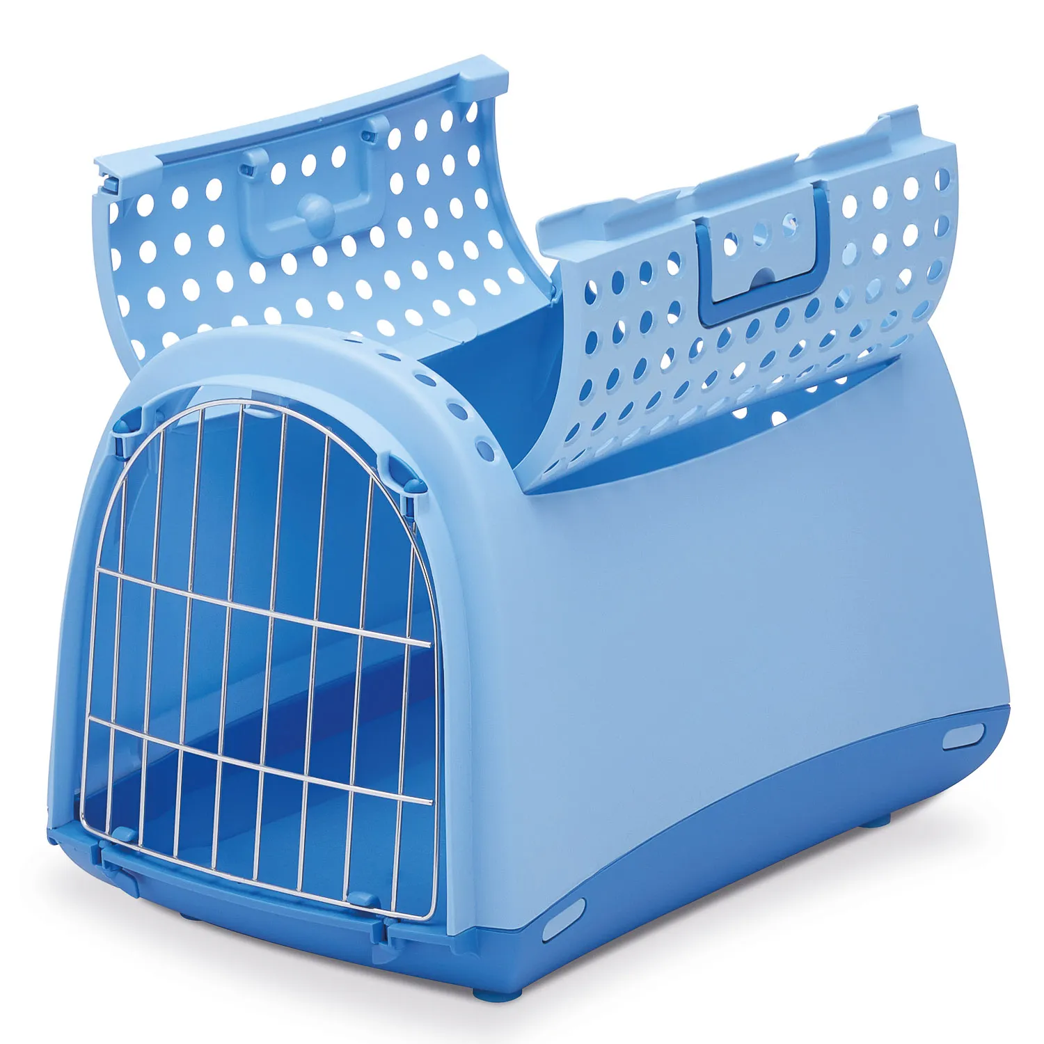 IMAC переноска для кошек и собак LINUS CABRIO 50х32х34,5h см, нежно-голубой