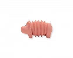 OutwardHound игрушка для собак Accordionz "Свинка" латекс с пищалкой, 15 см