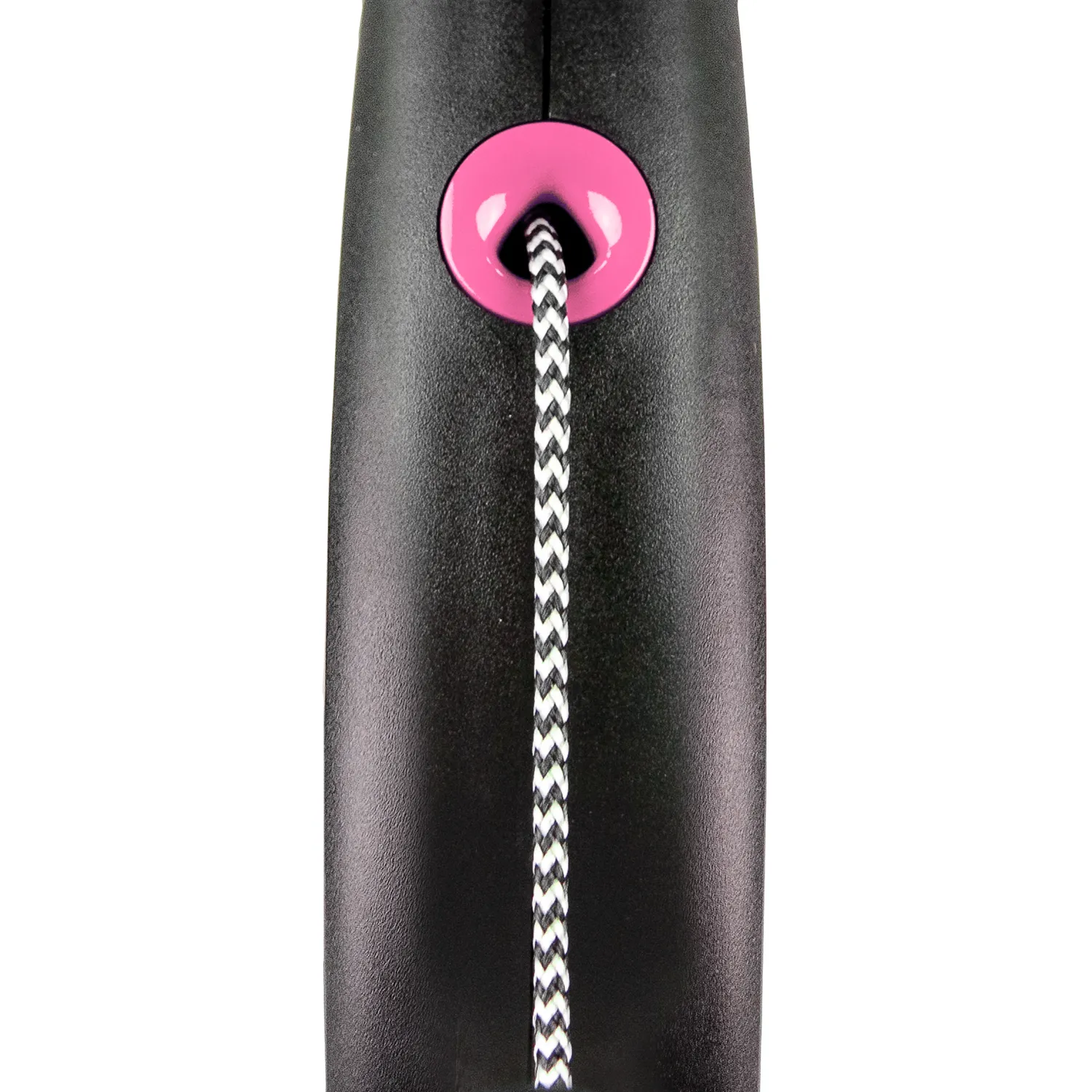 flexi рулетка Black Design XS (до 8 кг) 3 м трос черный/розовый